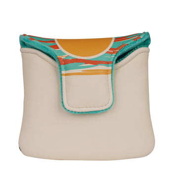 Mountain Sunset Colorful Mallet Head Cover